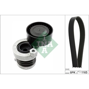 Schaeffler INA Kit de courroie d'accessoire pour RENAULT: Mégane, Captur, Kangoo, Clio, Kadjar & NISSAN: NV250 (Ref: 529 0590 10)