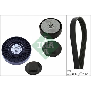 Schaeffler INA Kit de courroie d'accessoire pour AUDI: A6, Q8, RS Q8, A7, A8, Q7 (Ref: 529 0570 10)