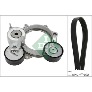 Schaeffler INA Kit de courroie d'accessoire pour AUDI: A6, S5, SQ5, Q5, A8, A4, S7, S4, Q7, S6, A5, Q8, A7 (Ref: 529 0574 10)