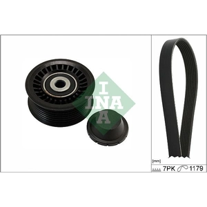 Schaeffler INA Kit de courroie d'accessoire pour RENAULT: Mégane, Captur, Kangoo, Koleos, Scénic, Clio, Express, Kadjar, Talisman (Ref: 529 0585 10)