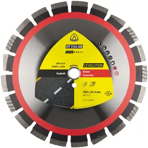 Disque diamant mixte D350x25.4 DT350AB Klingspor pas cher