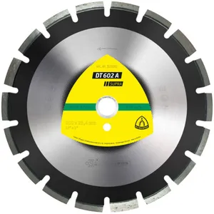 Disque diamant D500mm al 25.4 as DT602A Klingspor pas cher