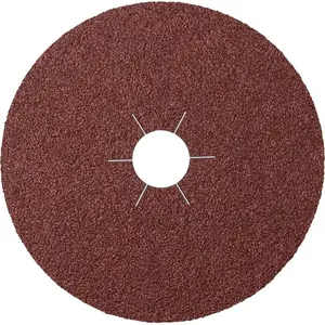 Klingspor 11061 CS 561 Disque fibre Grain 40 Corindon, 180 mm, Brun pas cher