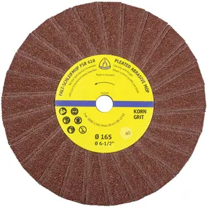 Klingspor, Abrasifs, FSR 618 - Roues à lamelles 165 x 14 mm (120) pas cher