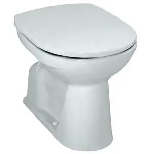 Laufen, Cuvette toilettes + bidet, WC au sol PRO chasse d'eau basse po... pas cher
