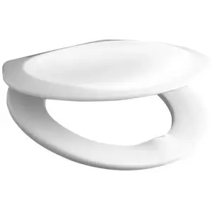 Siège closet euroline, blanc, avec couvercle, siège/couvercle en plastique sourcing H8933703000001 - Jika pas cher