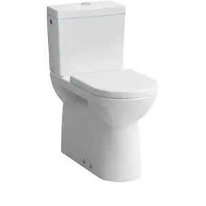 Laufen, Cuvette toilettes + bidet, Combiné WC au sol PRO chasse d'eau ...Vendu pargalaxus