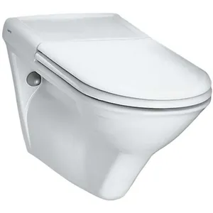 Laufen, Cuvette toilettes + bidet, Liberty Line WC suspendu, sans obst...