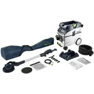Festool langnekschuurmachine en stofzuigerset PLANEX LHS 2-M 225 ... pas cher