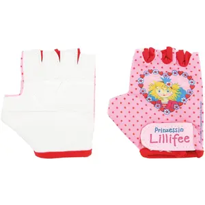 Bike Fashion, Filles, Gants, Gants Princesse Lillifee, rose et blanc, taille 6, Blanc, Rose, (6) pas cher