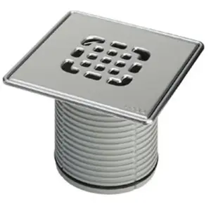 Viega Advantix opzet en verlengstuk voor vloerput hoog 100mm 150x150mm...Vendu parbol