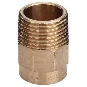 Viega Viega Raccord De Transition 102234 15 Mm X R 3/4, Bronze pas cher