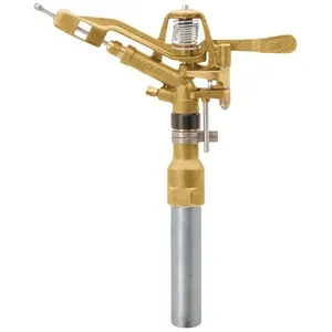 Geka Arroseur circulaire et à secteurs V65S d. 35 m G1 po. fe laiton avec pointes sur pied pas cher