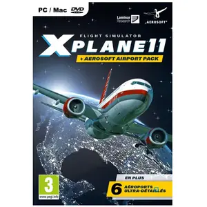 Just For Games X-Plane 11.3 + 2 Aéroports Pc pas cher