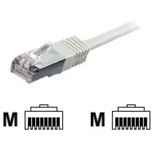 Comparateur de prix : Digital data communications Câble patch - Equip - CAT 6 S/FTP - 0,50 m - Contacts dorés - Blanc
