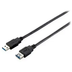 Comparateur de prix : Digital Data Communications Equip - Rallonge de câble USB - USB type A (M) pour USB type A (F) - USB 3.0 - 2 m - noir