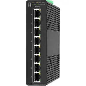 LevelOne Commutateur 8x GE IGS-2108P 8xPoE Outputs noir (8 Ports), Swi... pas cher