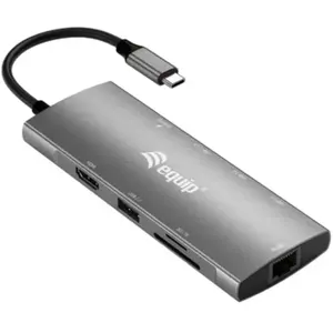 Equip Adaptateur 9 En 1 4k Usb-c Vers Hdmi/usb-a pas cher