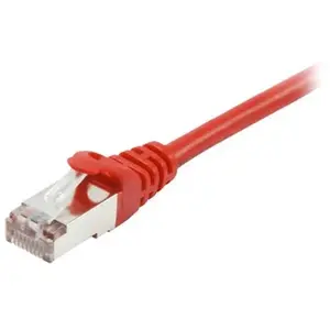 Equip Câble patch RJ45 Cat6A S/FTP (S-STP) PIMF 3 m Rouge pas cher