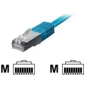 Digital data communications equip cordon de raccordement - 7.5 m - bleu pas cher