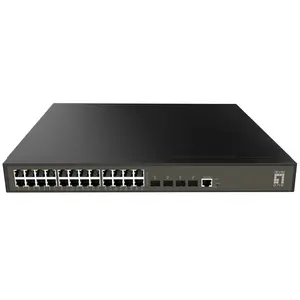 LevelOne Commutateur 8x GE GEL-1061 4xGSFP (28 Ports), Switch réseau, ...Vendu pargalaxus
