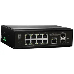 LevelOne Level One Switch Igp-1061 Managed L2 Gigabit Ethernet (10/100/1000) Po... pas cher