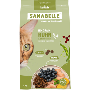 Sanabelle No Grain pour chat - 2 kg pas cher