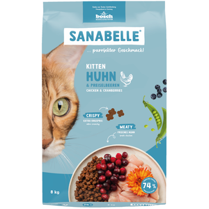 8kg Kitten poulet Sanabelle Croquettes pour chaton pas cher