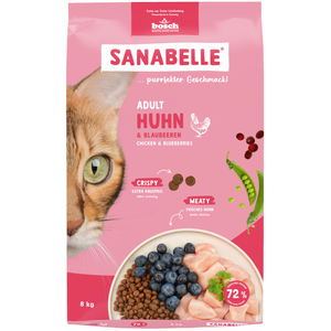 8kg Adult poulet Sanabelle croquettes pour chat pas cher