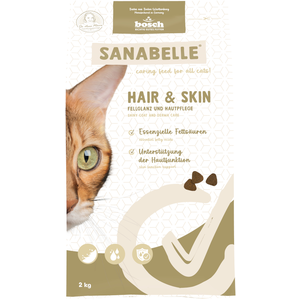 2kg Hair & Skin Sanabelle croquettes pour chat pas cher