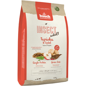 2,5kg bosch HPC Adult Insect, pomme, tapioca pour chien pas cher