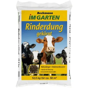 BECKMANN&BREHM Fumier de Vache Granulé 125kg - Engrais Bio Universel pour Jardin pas cher
