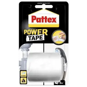 Adhésif super puissant Power tape Pattex Blanc L5m pas cher