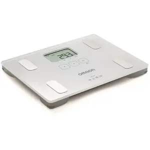 Pèse-personne OMRON BF212 avec moniteur de composition corporelle et de mesure de la graisse corporelle pas cher