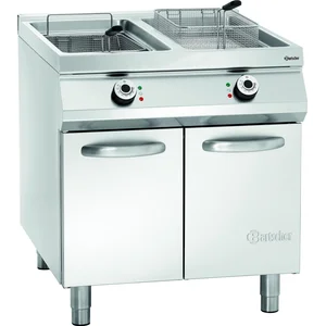 Elektrische friteuse met 2 schalen - Bartscher 296970 pas cher