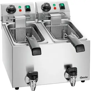 Bartscher Friteuse SNACK II Plus A16282, Friteuse, Argent pas cher