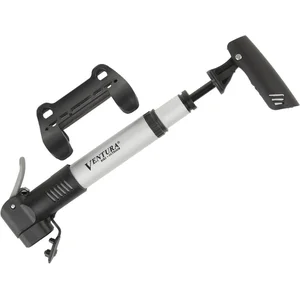 Ventura Fietspomp Mini Dubbel Telescopisch Opvouwbaar T-handvat pas cher