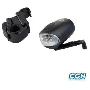Eclairage Velo Ss Pile Av M-Wave 3 Leds 3 Fcts Dynamo Manuelle pas cher