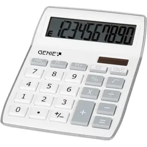 Genie, Calculatrice, 840 S (Fonctionnement sur piles, Panneau solaire) pas cher