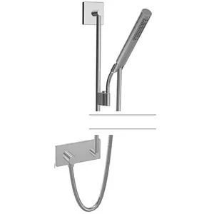 Hansa Living - Set van douchekop, douchestang en doucheslang, chroom 44420100 pas cher