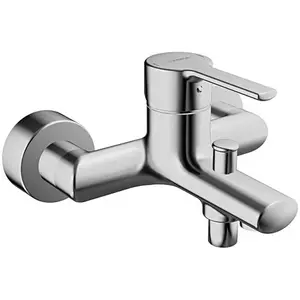 Hansa, Robinetterie de salle de bains, Hansaronda Mitigeur de bain et douche, avec dispositif de sécurité, saillie : 163mm, 0374217
