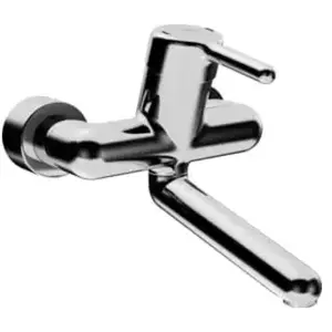 Hansa, Robinetterie de salle de bains, HANSAMEDIPRO protec Mitigeur de lavabo, saillie 246 mm, chromé