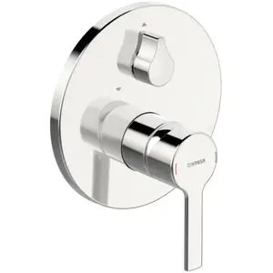 Hansa - Ronda Emb. Ronde Bluebox Monocommande 2 voies Chrome (83849573) pas cher