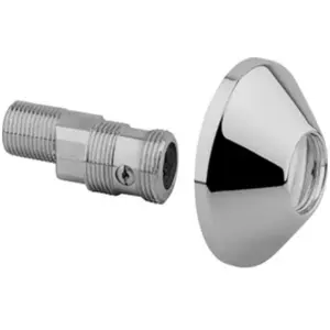 Hansa Toebehoren - Afsluitbare S-aansluiting, chroom 59902034