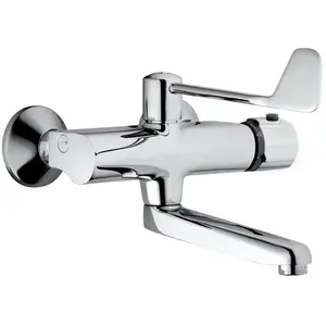 Hansa Tempra - Thermostatische wastafelkraan, met draaibare uitloop, chroom 08385292