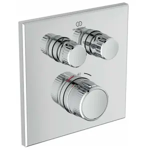 Comparateur de prix : IDEAL STANDARD A7302AA CERATHERM NAVIGO THERMOSTAT DE DOUCHE ENCASTRÉ