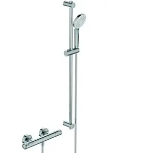 Ensemble de douche thermostatique - CERATHERM T50 - barre 90 + douchet...