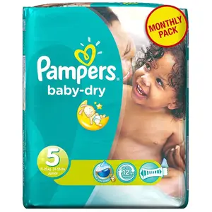 Pampers Baby-Dry Luiers - Maat 5 (11-16 kg) - 144 stuks - Multi-Pack