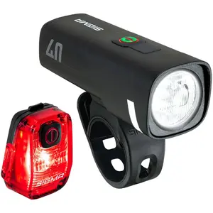 Sigma Sport Ensemble De Lumières Aura 40/hiro 10 Ride Safe To School pas cher