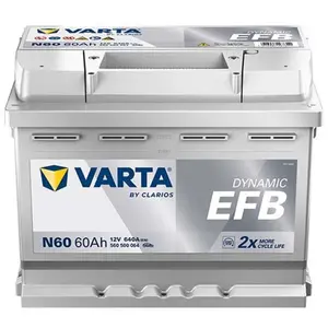 Varta Batterie De Voiture 12v 60ah/640a Start&stop Efb pas cher